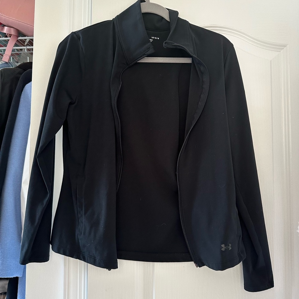 Under Armour Women's Classic Black Bomber Jacket